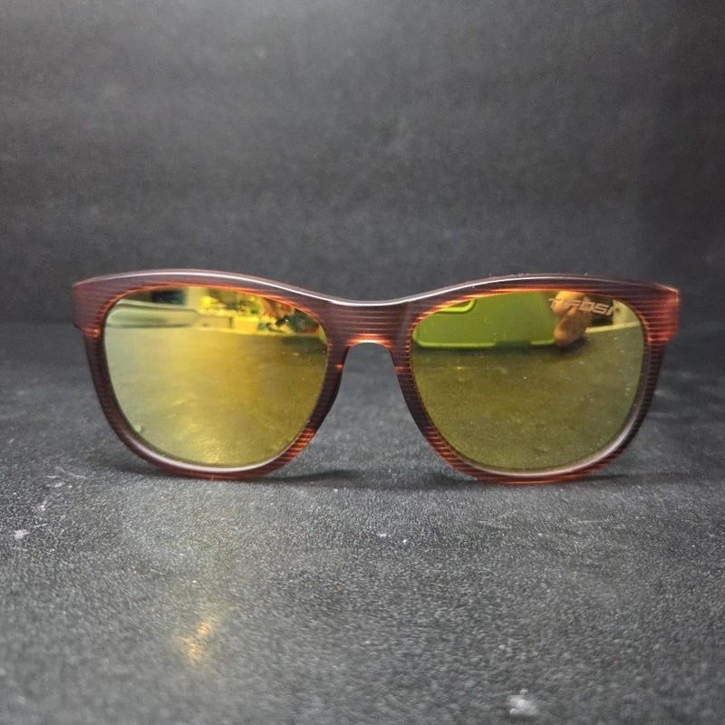 Tifosi Swank Sunglasses, Brown Woodgrain Gold Mirror Lens, Men's Sport Lifestyle gallery