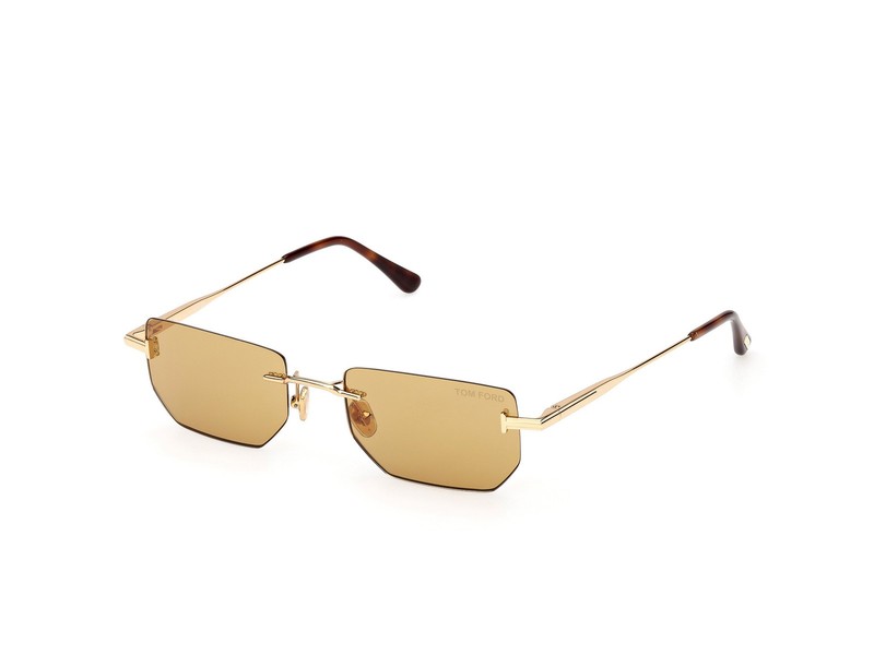 Tom Ford FT1355 shiny deep gold shiny deep gold 30E Sunglasses