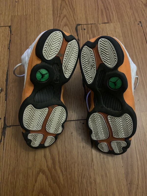 Grade School Size Nike Air Jordan Retro 13 'Starfish' DJ3003 108 Shattered Panda gallery