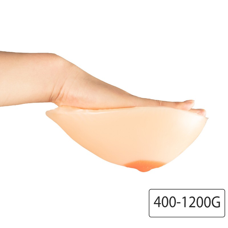 Silicone Teardrop Breast Forms Fake Boobs Bra Enhancers A-G Cup Crossdresser Cos