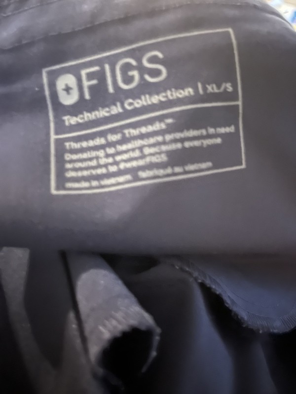 Figs Technical Collection XL/S Navy Blue Pants Unisex