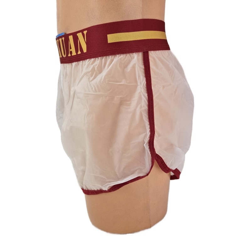Boxer Briefs Plastic Sheer Red Waistband (L) gallery