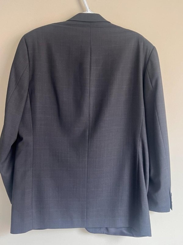 Mantles Blazer Suit Jacket Men's Size R48 in Grey Made in Canada gallery