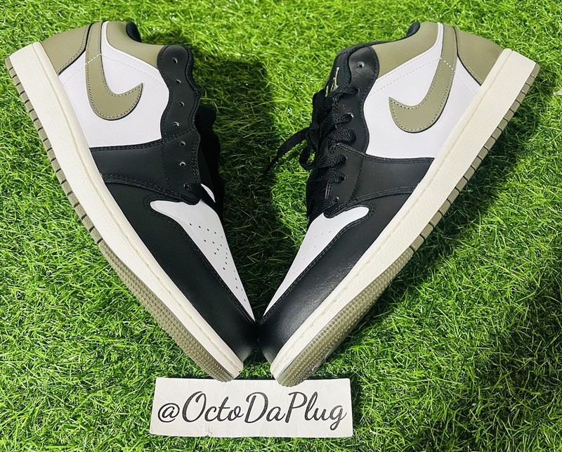 Nike Air Jordan 1 Low Olive Green Mens Sizes nby 553558-092